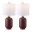Ensemble de 2 lampes de table Sandra
