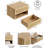 Small Modern Floating Bedside Table With Drawers