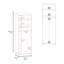 Armoire rectangulaire à 2 tablettes-680107430