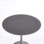 31.5" Grey Colour Top Tulip Table Mid-Century Dining Table For 2-4 People With Round Mdf Table Top, Pedestal Dining Table, End Table Leisure Coffee Table-526882396-526882397