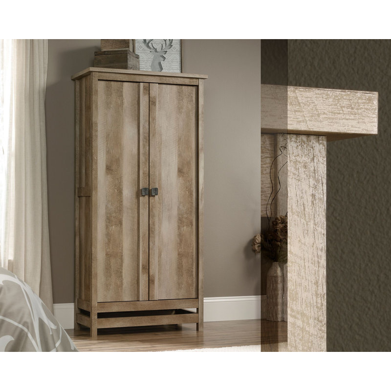 Armoire décorative Jimy, Noyer gris
