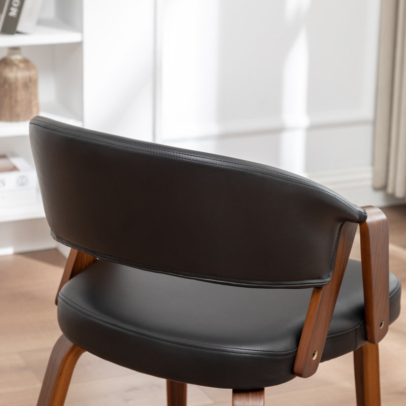Chaise rembourrée Ayala, Black