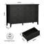 Commode double 6 tiroirs pour chambre Wilma-113957293