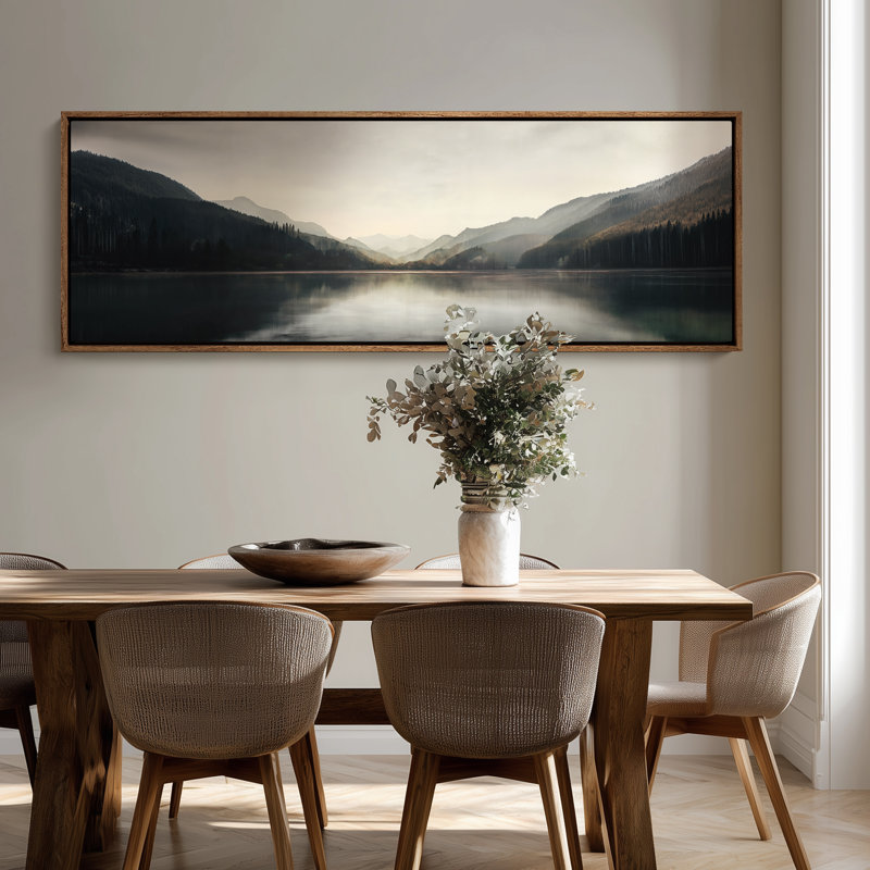 Impression sur toile, art extra large, H 20 po x l 60 po, Naturel