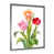 Impression argent sur toile encadrée