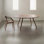 Creative simple circular dining table