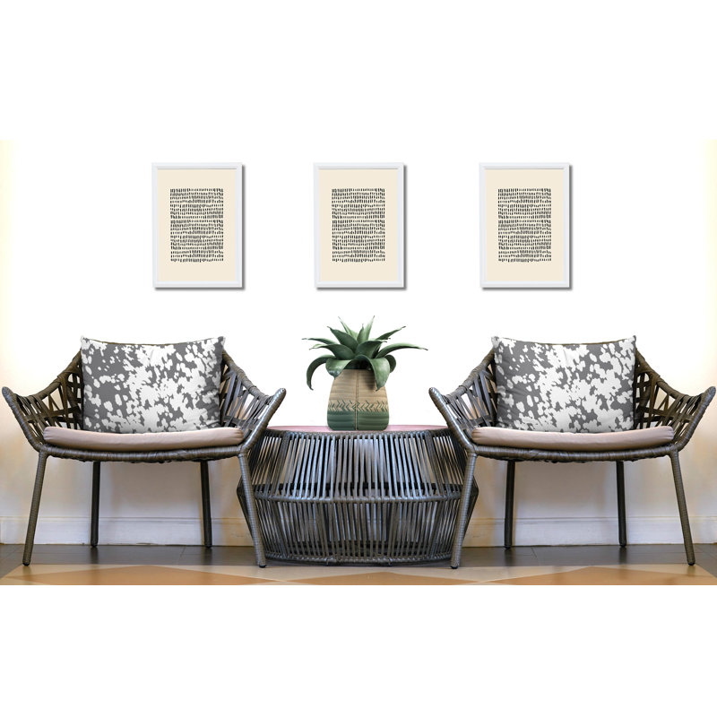 Oreiller réversible intérieur / extérieur Cabo, 20x14, Gray