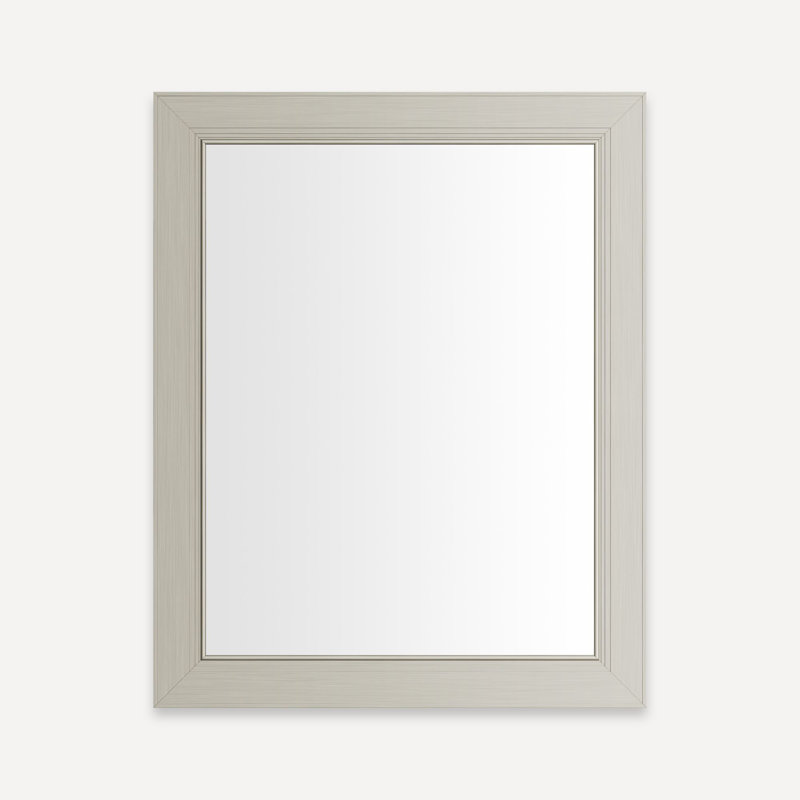 Armoire Main Line, H 30 po x l 23,25 po x P 4 po, Nickel