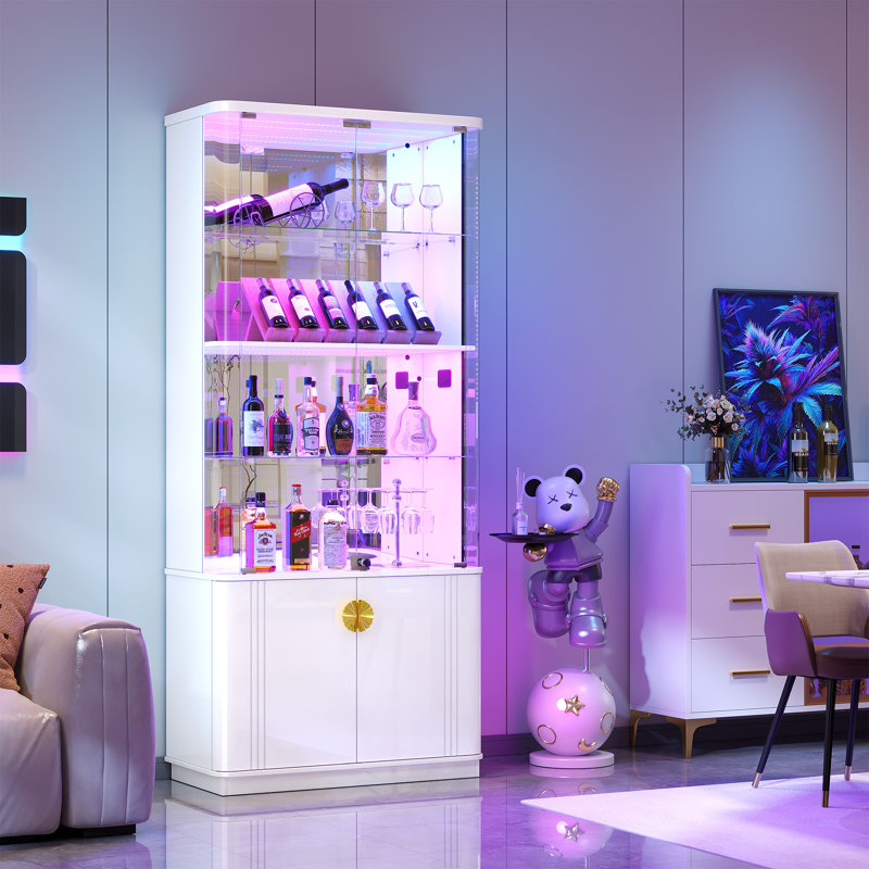 Display Cabinet, White