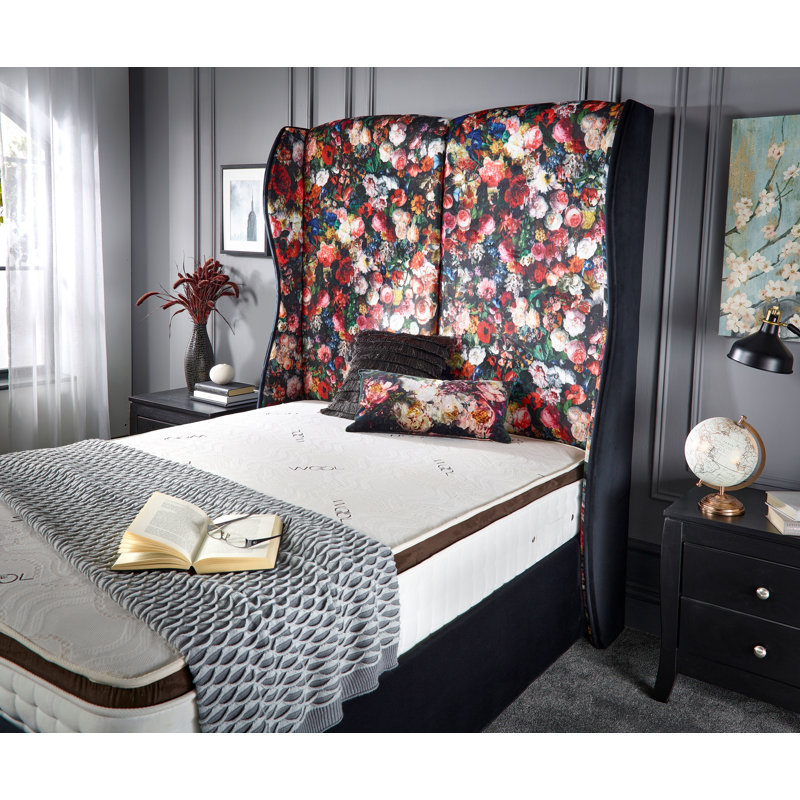 Chandrea Upholstered Bed, Small Double (4')