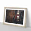 Wooden Electric Guitar - Picture Frame Painting Print-56739862-56739867