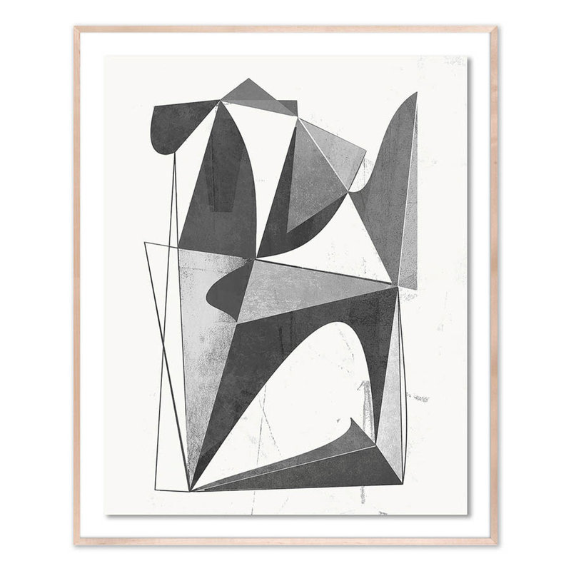M9V2 Print by Bangbouh Studio, Natural, 60" H x 49" W x 2.5" D