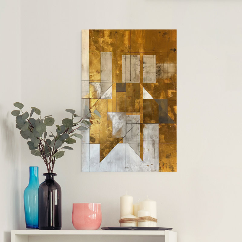 Série ABSTRACT CXV - Impression sur toile seulement - NON CADRE