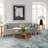 Otto Glass Top Single Coffee Table-1875894594