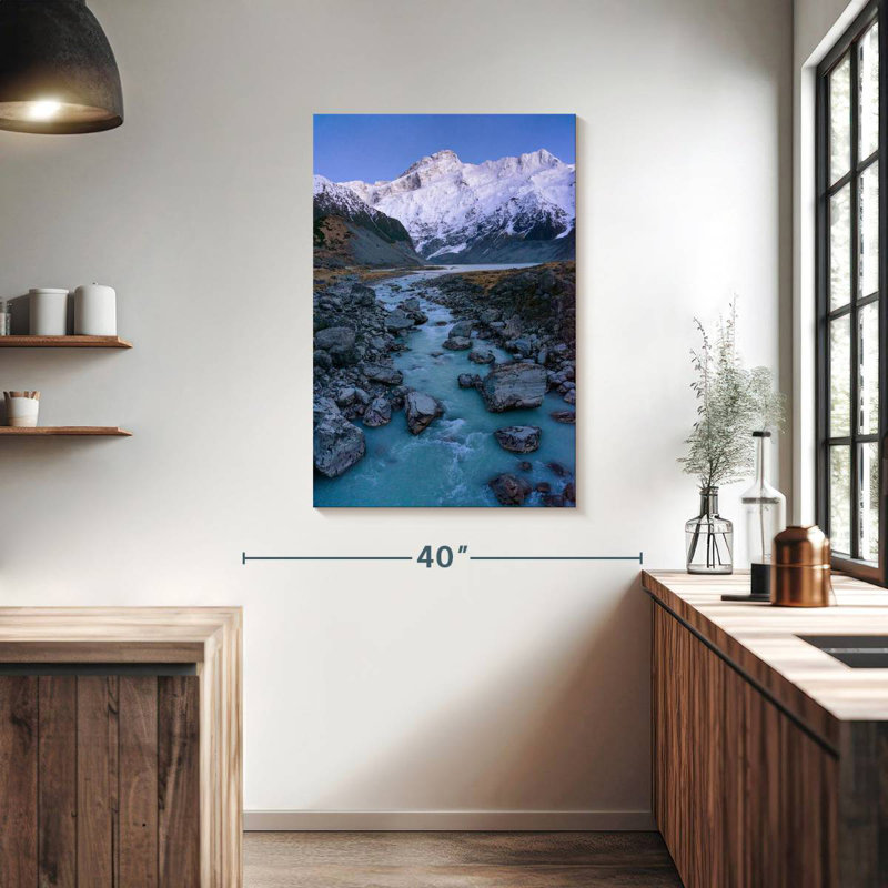 Hooker River Rocks, 39" H x 26" W