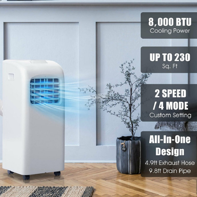 Refroidisseur d'air 3-en-1 multifonctionnel avec télécommande