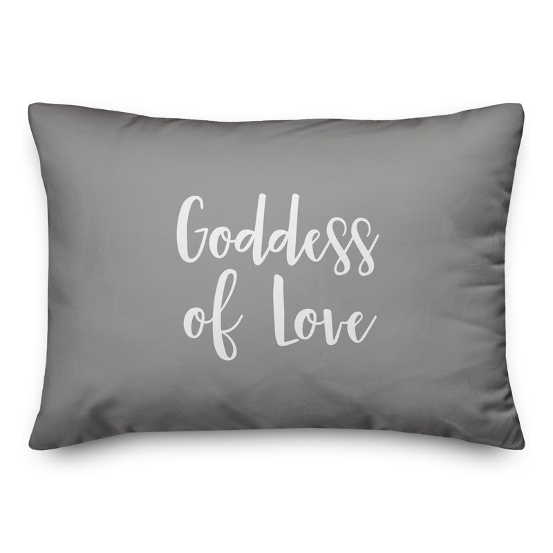  Coussin Goddess Of Love, Gris