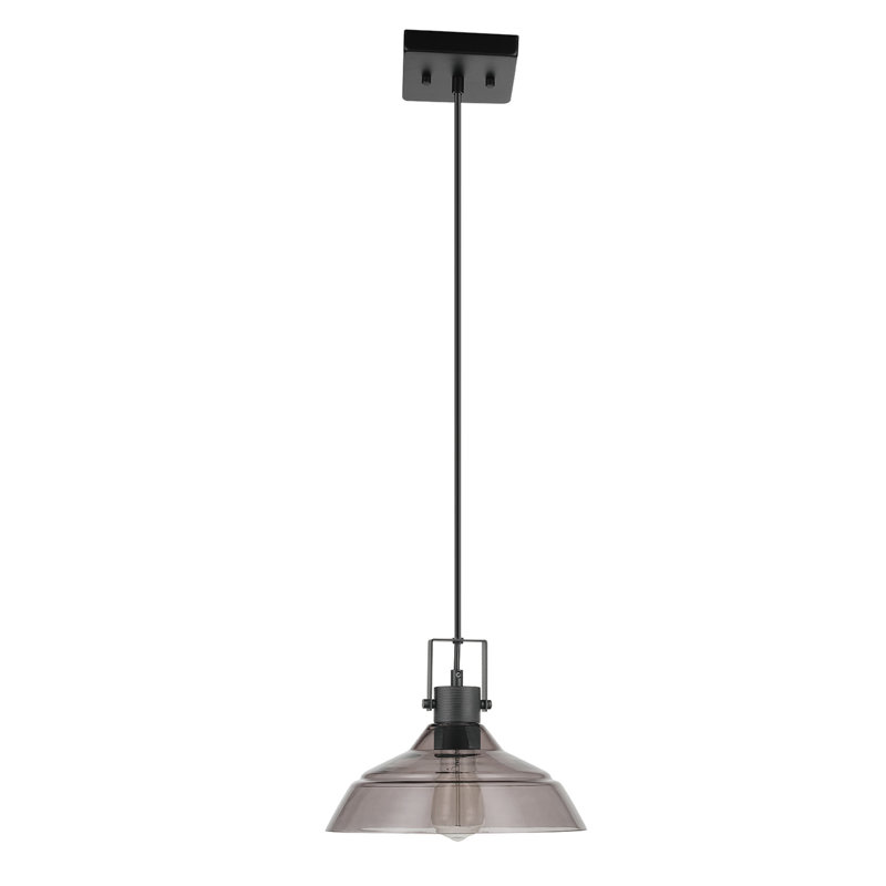 Luminaire suspendu en forme de dôme à 1 lumière Sutton