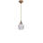 Elegant Metal Chandelier, White & Gold, Adjustable Height, 15.0 x 5.1 inches | IP20 Rated, 1 x E27 Socket (Max 40W) | for Dining Room & Living Spaces, Stylish & Functional Lighting Solution-684654006