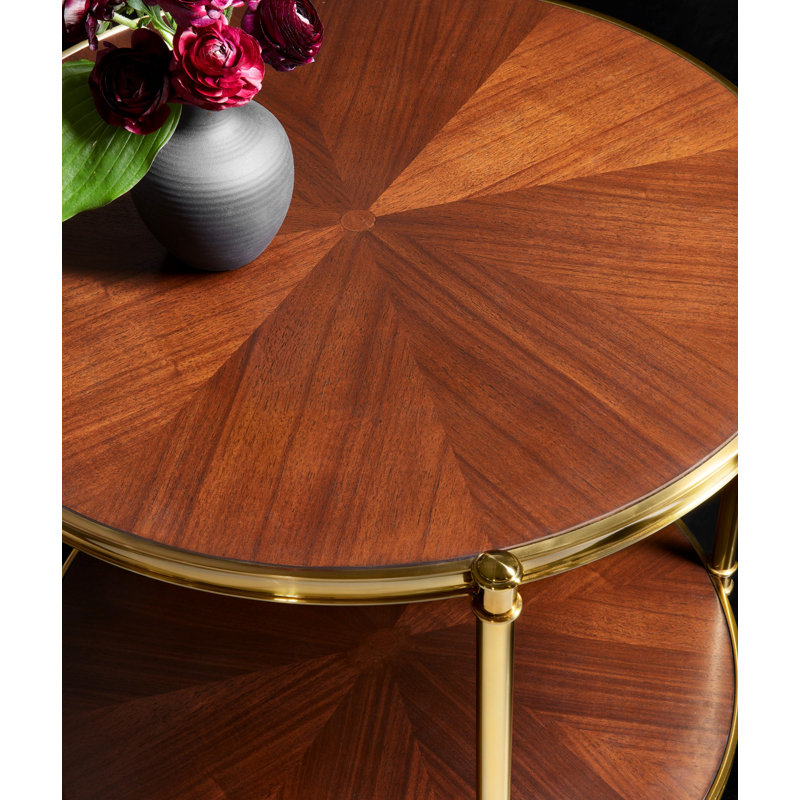 Modern History End Table