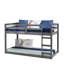 Pink Twin Loft Bed With Wooden Frame-768967506