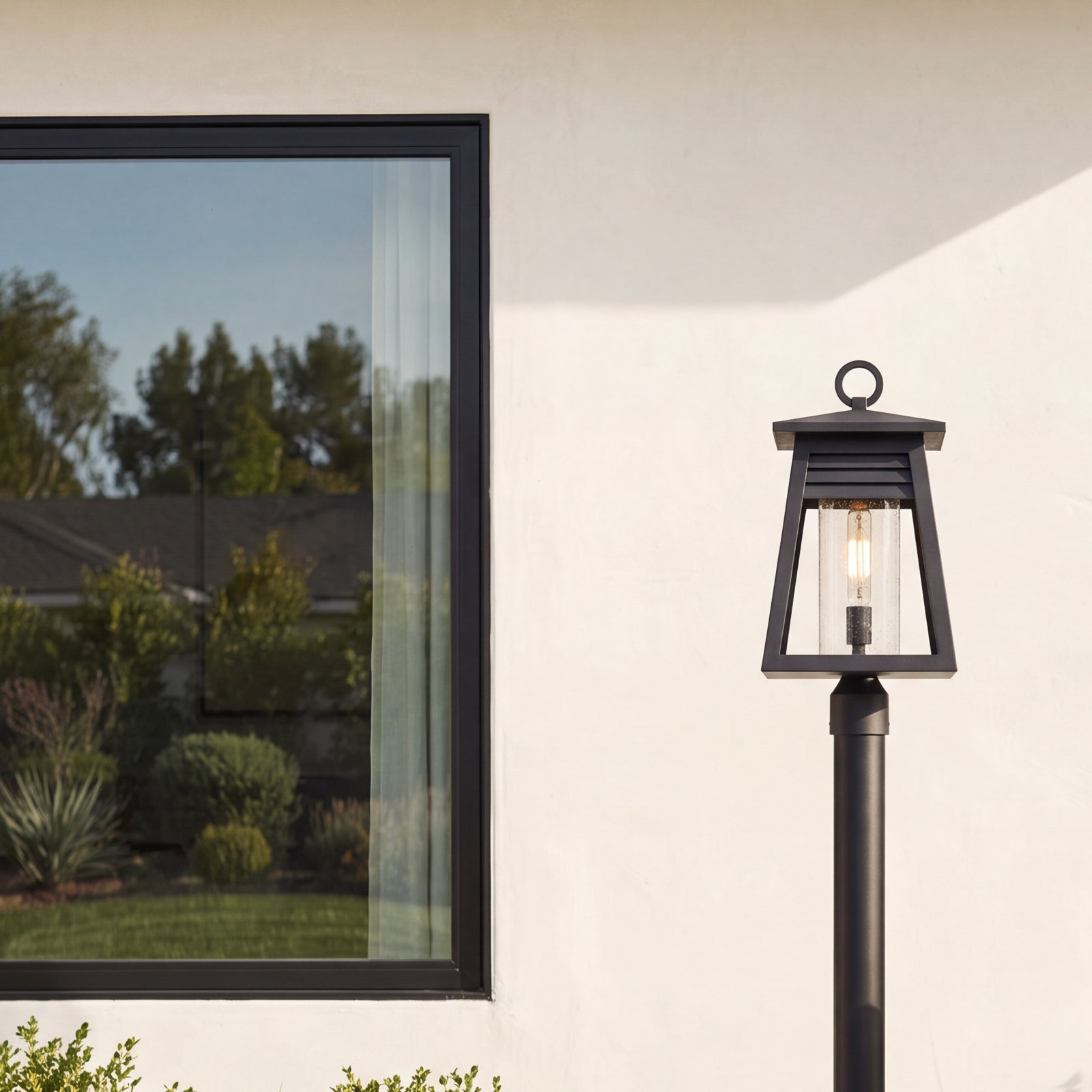 Tomlinson Seeded Outdoor Lantern Head