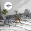 Outdoor 1.2'' Dining Chair Seat Cushion