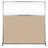 Hush 72 " H 1 - Panel Aluminium Room Divider-86571554-86571551