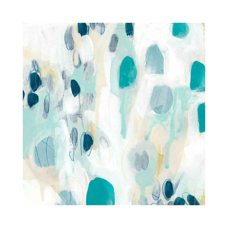 Sky Pebbles II by June Erica Vess - Wrapped Canvas Painting, 66.04 cm H x 66.04 cm W x 1.91 cm D