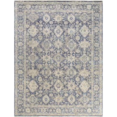 Demosthon Hand Knotted Abstract Indoor Rug