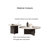 Simple round marble coffee table-225902739