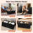 Luyster Faux Leather Ottoman-1154939843