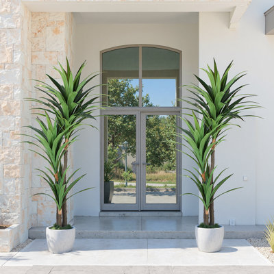 Arbre artificiel artificiel 78,74 po Dracaena