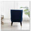 Fauteuil d'appoint en velours-1033517155