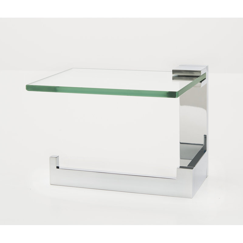 Linear TISSUE HOLDER, Polished Chrome