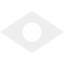 Médaillon de plafond contemporain en PVC de qualité architecturale 36 po x l 24 po x H 2 po x P 12 3/4 po x P 1 po-36072940