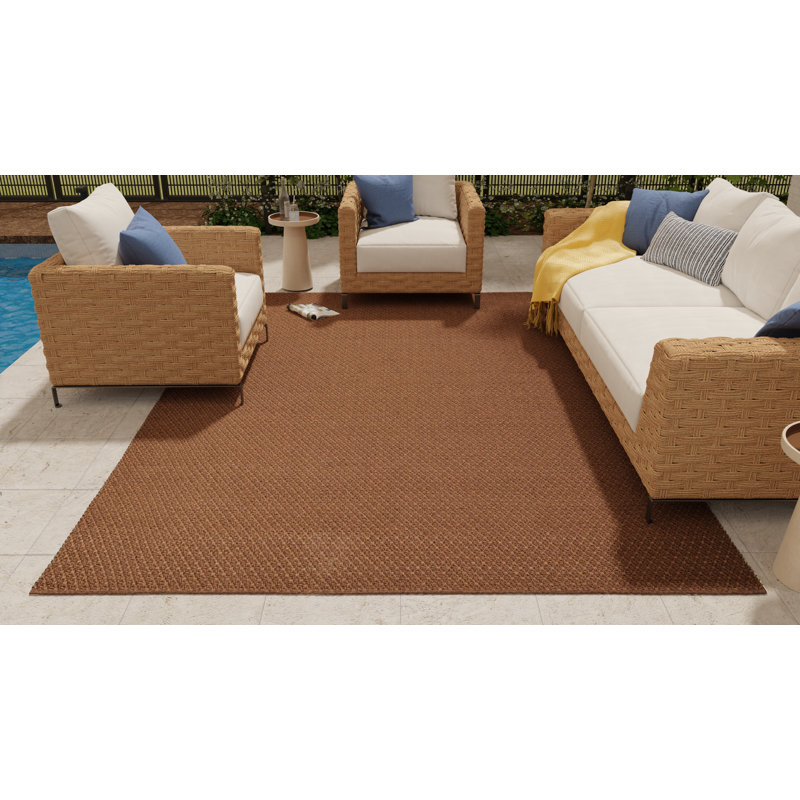 Tito Flatweave Indoor/Outdoor Area Rug, Rectangle 5' x 8'