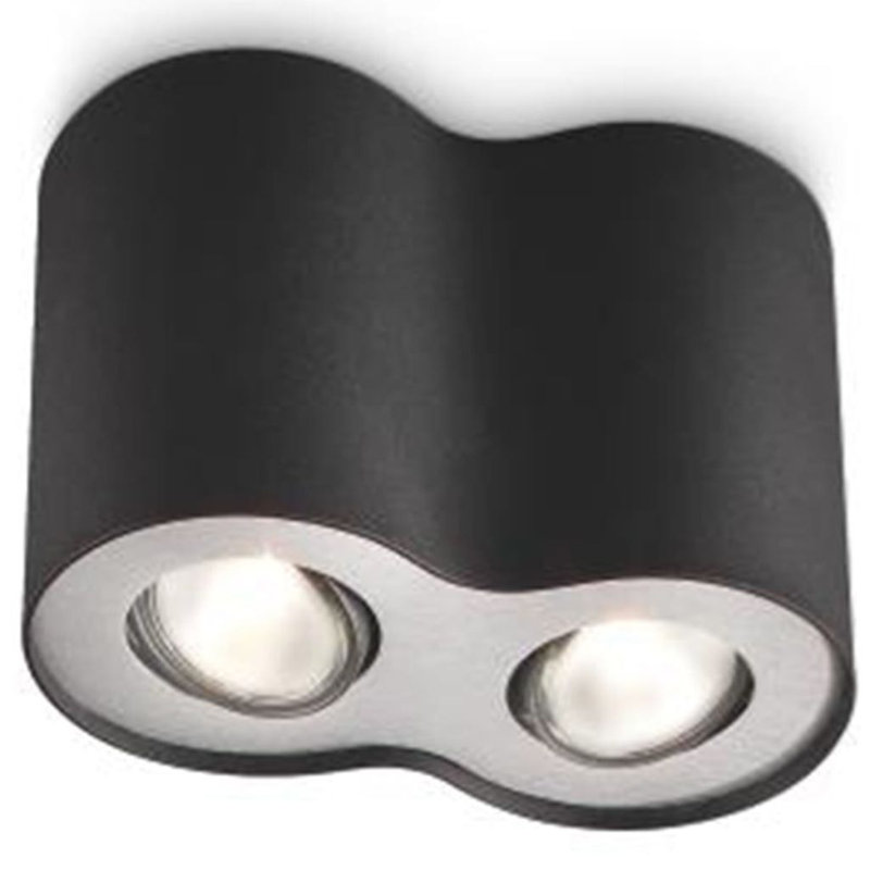 McKellen Flush Mount, Black