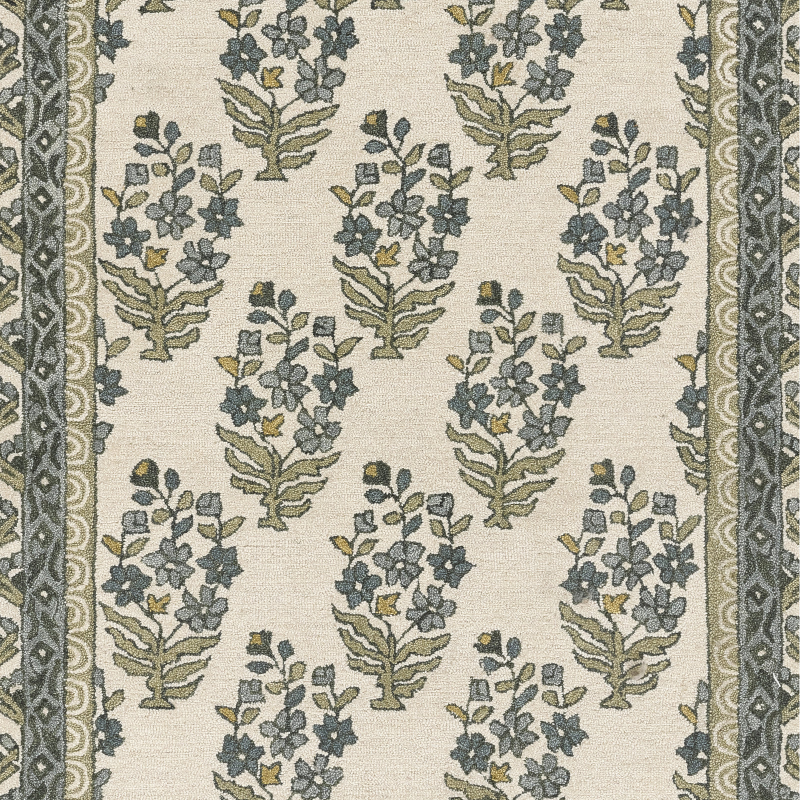 Alice Hand-Woven Floral Rug, Runner 2'6" x 8'