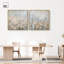 Tranquility Floral Art, ensemble de 2 panneaux sur toile -33212789-33212797-33212741
