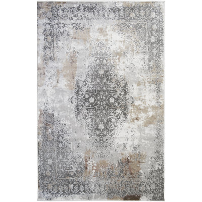 Tapis oriental gris Dumont