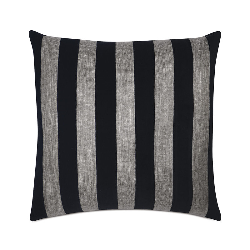 Zac Square Pillow Cover & Insert, Faux Down