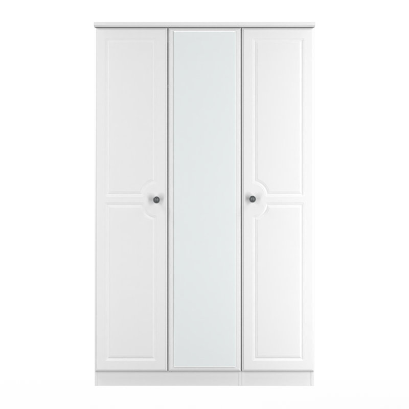 Fully Assembled 3 Door Wardrobe