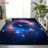 Galaxy Nebula Space Area Rug, Cosmic Starry Sky Pattern, Machine Washable Non Slip, Indoor Decor for Living Room Bedroom Entryway Kitchen Apartment Creative Home-129037061