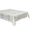 PVC Tablecloth Set of 2 - Joyful Holiday Expressions Gold & Silver Blizzard Table Design, 52x90in-142711587