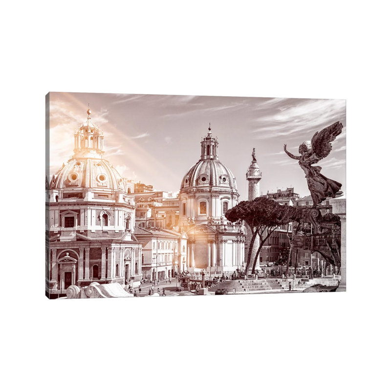 The City of the Italian Angels 1 Piece Wrapped Canvas Wall Art, 30.48 cm H x 45.72 cm W