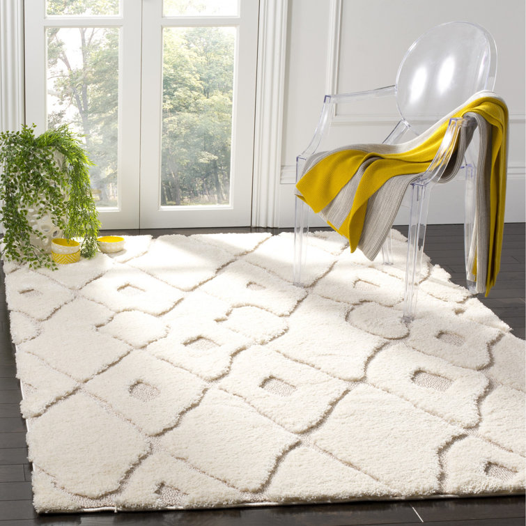 Ashburnham Olympia Shag Performance Geometric Rug