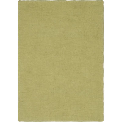 Wool Hand Woven Shaggy Area Rug