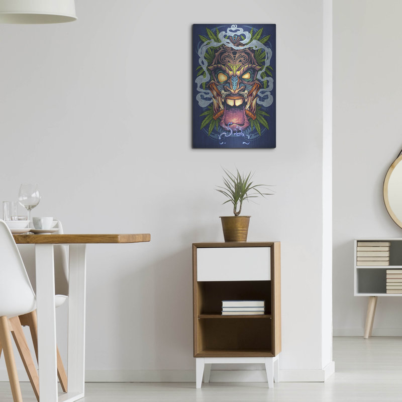 «Tiki Head» par Flyland Designs, H 24 po x l 16 po