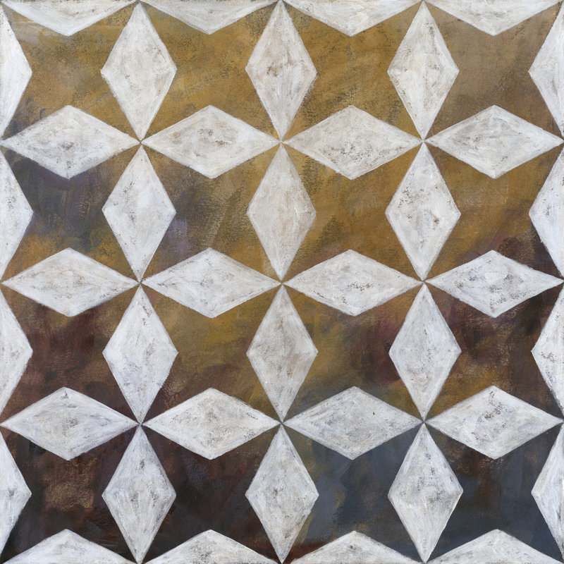 Royal Pattern I by Megan Meagher - Wrapped Canvas Art Prints, 91cm H x 91cm W